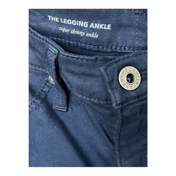 New ~ AG ADRIANO GOLDSCHMIED ~ The Legging ankle Jean ~ Blue Night ~ 25R - Picture 4 of 7
